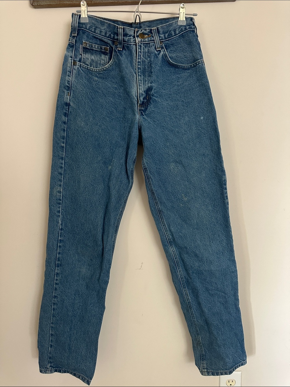 Carhartt Men's Blue Denim Jeans